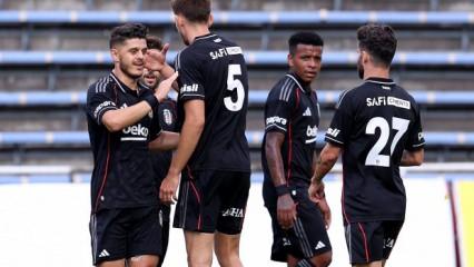 Beşiktaş'tan hazırlık maçında tatsız prova