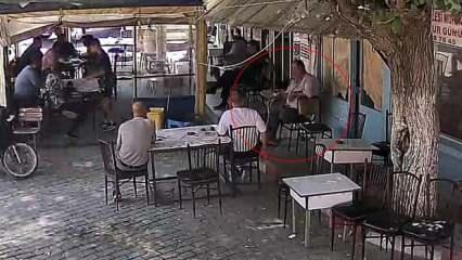 Çay ocağında oturan 3 çocuk babası adamın acı ölümü
