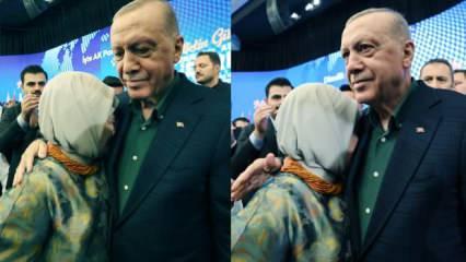 Emine Erdoğan, Cumhurbaşkanı Erdoğan’ın konuşması sırasında duygulandı