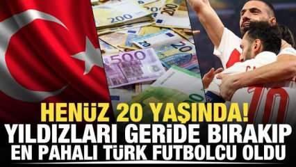 En pahalı Türk futbolcu! Henüz 20 yaşında: Yıldızları geride bıraktı