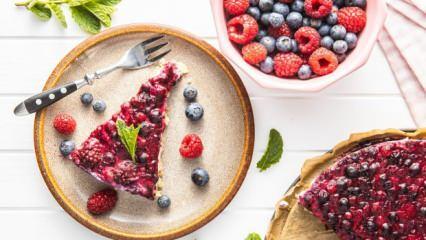 Hem hafif hem lezzetli: Orman Meyveli Cheesecake