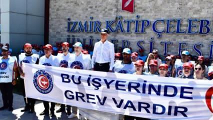 Profesör maaşının yüzde 31’den fazlasını isteyip greve çıktılar! İKÇÜ’den açıklama