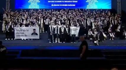 İstanbul Teknik Üniversitesi mezuniyet töreninde skandal! Ayetten rahatsız oldular!
