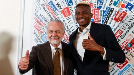 Napoli'nin Osimhen planı ortaya çıktı! 75 milyon Euro'dan fazlasını isteyecekler