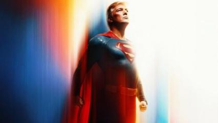 Beyaz Saray, Trump'ı ‘Superman’ olarak paylaştı