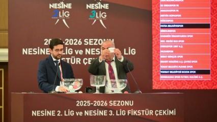 Nesine 2. ve Nesine 3. Lig'in yeni sezon fikstürü Ankara'da çekildi