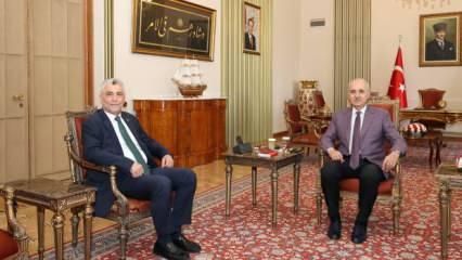 Numan Kurtulmuş, Bakan Bolat'ı kabul etti