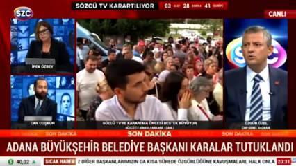 Özgür Özel'e canlı yayında Zeydan Karalar şoku: Eyvah...