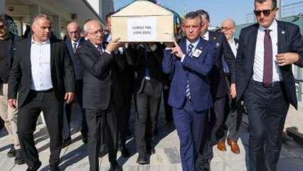 Özgür Özel ile Kemal Kılıçdaroğlu cenaze töreninde bir araya geldi