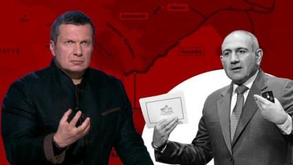 Paşinyan'ın kararı Vladimir Solovyov'u çıldırttı: Aramızdaki Türk şeytan!