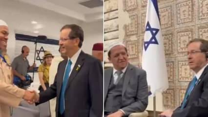 Sözde imam İsrail Cumhurbaşkanına övgüler dizdi: O sözler büyük tepki çekti!