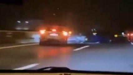 Trafikte inanılmaz anlar: Biri kahraman, biri maganda!