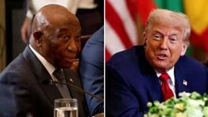 Trump'tan tarihi gaf... Liberya liderine soru: İngilizce'yi nereden öğrendiniz?