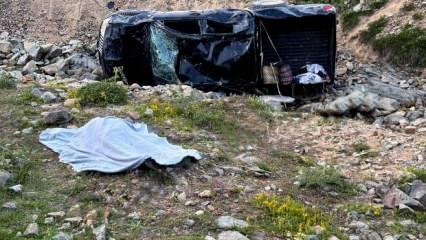 Yayla dönüşü korkunç olay: Karı-koca feci şekilde can verdi