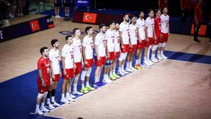  A Milli Erkek Voleybol Takımı, Arjantin'e 3-2 mağlup oldu