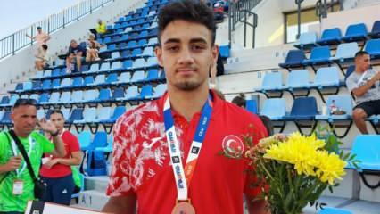 Aydınlı milli sporcu Balkan Şampiyonu oldu