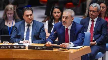 Bakan Fidan'dan sert çıkış: "BMGK insanlık onurunu hayal kırıklığına uğrattı"