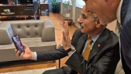 Bakan Uraloğlu down sendromlu Eymen'i kutladı