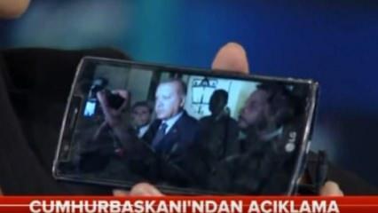Cumhurbaşkanı Erdoğan'ın darbe gecesi yayınlanamayan ilk görüntüleri!