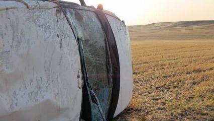 Diyarbakır’da tarım işçilerini taşıyan minibüs şarampole yuvarlandı: 17 yaralı
