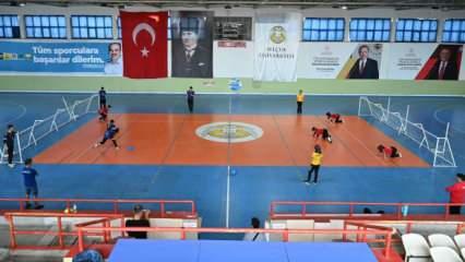Konya, genç goalball milli takımının kampına ev sahipliği yaptı