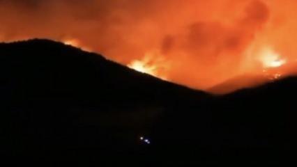 Konya'daki orman yangını Isparta sınırına dayandı