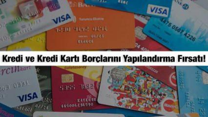 Kredi ve kredi kartı borçlarını yapılandırma fırsatı: Başvurular 10 Ekim’e kadar!