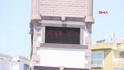 Şehir kavruldu, termometreler 48 dereceyi gördü...