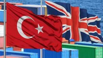 Türkiye ile İngiltere arasında yeni ticaret dönemi