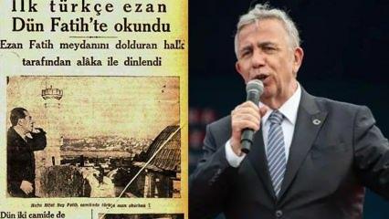 Yavaş’a göre ‘CHP din konusunda artık hata yapmıyormuş!’