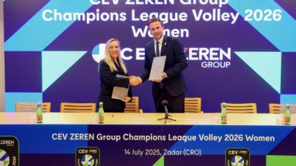 Zeren Group, Kadınlar Şampiyonlar Ligi’nde CEV’in isim ortağı oldu!