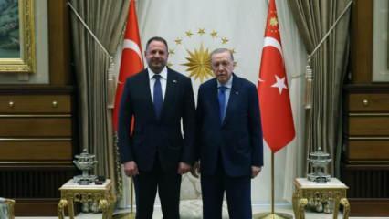 Cumhurbaşkanı Erdoğan, Andriy Yermak'ı kabul etti!