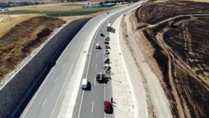 Anız dumanı zincirleme kazaya neden oldu: 7 araç birbirine girdi