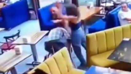 Ankara'da müşteri ile kadın garson arasında kavga