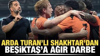 Arda Turan'lı Shakhtar'dan Beşiktaş'a ağır darbe!