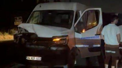 Arnavutköy’de başıboş manda zincirleme kazaya sebep oldu: Manda öldü, 3 yaralı