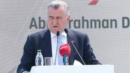 Bakan Bak temel atma töreninde konuştu: Sporun gücünü kullanmamız lazım