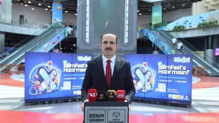 Başkan Altay tüm Türkiye'yi 10. Konya Bilim Festivali'ne davet etti