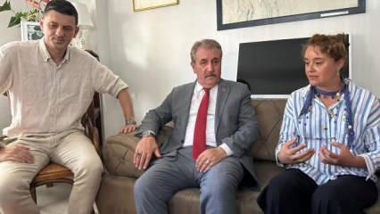 BBP Genel Başkanı Destici, Minguzzi ailesini ziyaret etti