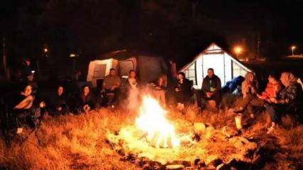 Bir zamanlar terörle anılıyordu: Şimdi gece karanlığında kamp yapıyorlar