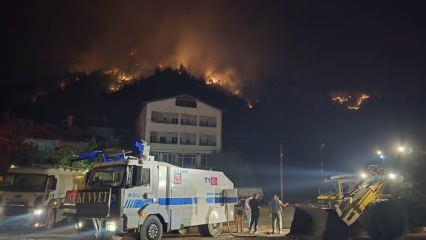  Karabük'te yangında boşaltılan köy sayısı 19'a yükseldi 