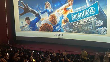 Fantastik Dörtlü: İlk Adımlar’ın IMAX özel gösterimi yoğun ilgi gördü