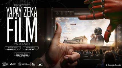 Google ve T3 Vakfından Teknofest temasının kısa filmle buluştuğu yapay zeka film yarışması