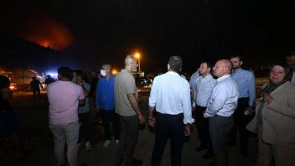 Gürsu ve Kestel'de yangın: AK Parti heyeti inceleme yaptı!