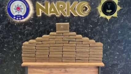 İstanbul'da 60 kilogram kokain ele geçirildi