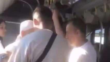 İstanbul'da bir şahıs, selamını almadıkları i&ccedil;in vatandaşlarla tartıştı