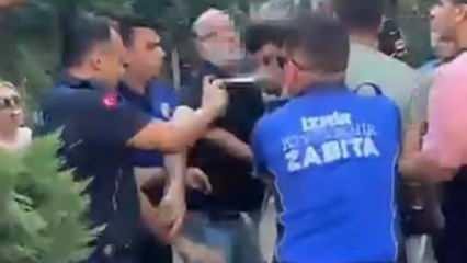 İzmir'de zabıtadan seyyar satıcıya dayak! 