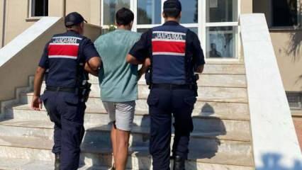Kaçak göçmen, Sisam'a yüzerek geçmek için hazırlık yaparken yakalandı