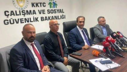 KKTC'de asgari ücret  44 bin 546 TL’ye yükseldi