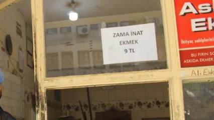 Komşu fırıncıya kızdı, ekmekte indirim yaptı